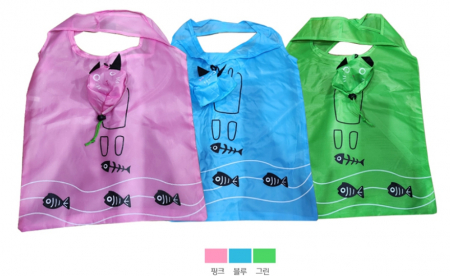 고양이 장바구니 장바구니 고양이 시장 바구니 37X50cm #2