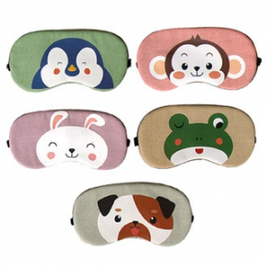 애니멀 수면 안대 찜질기능 냉온 찜질