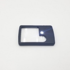 카드클립형 LED 돋보기 포켓형 확대경 휴대용 루페