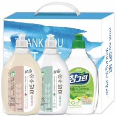 참그린 혼합 용기 선물세트 3개