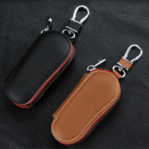 CT 고급 가죽 포켓 키링 CAH112