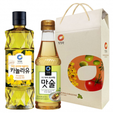 청정원 카놀라유, 맛술 선물세트