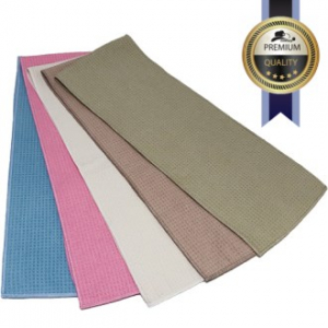 카우보이 극세사 와플 스포츠타올 20X100 컬러 전사