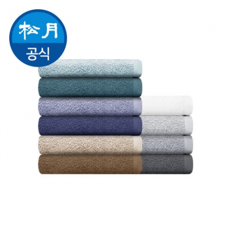 [송월타올] 면40수 코마사 180g 세면타올