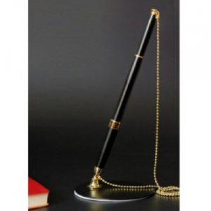 모던오피스 호텔 알록달록 공용볼펜 블랙 CA117