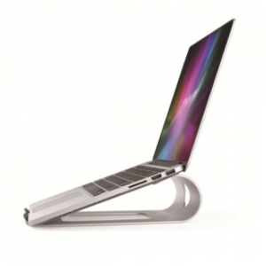 모던오피스 스틸 곡선 노트북 필수 거치대 CA144