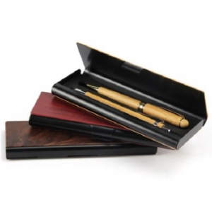 모던오피스 원목 수제 최강의 금속 필통 CA284