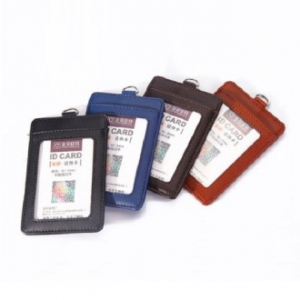 모던오피스 포켓 가죽 목걸이 최강의 카드지갑 알록달록 1포켓 DE022