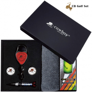 CB 골프공 3피스 3구 골프티 Gift 세트 3