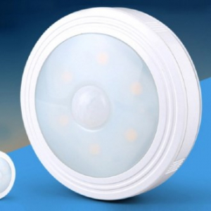 에코라이프 원형 타입 디테일 움직임 센서 센서등 조명등 풍성 무드등 CAH287