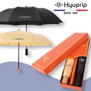 협립 2단 베이직자동 우산 1P+3단 마시멜로 원목손 수동 우산 1P- 세트