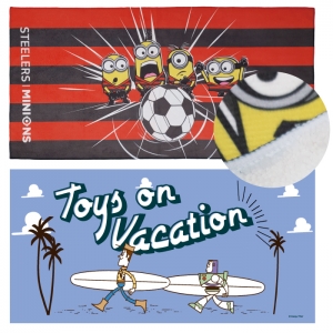 뉴 테리 극세사 전면 풀전사 타올 40X80