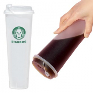 (H- 081) 대용량 리유저블 테이크아웃 리필컵 850ml