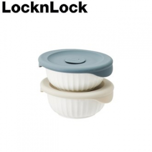 락앤락 301S2 바로한끼 도자기 밥용기 250ml 2개 세트