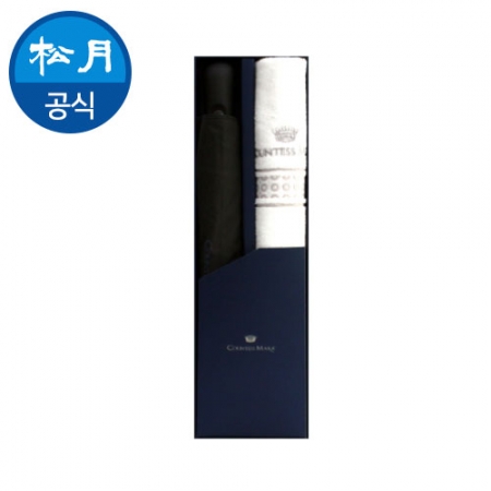 송월 타올 우산세트 27, CM 2단 빗살보더 우산 + CM 서클40 타올 #2