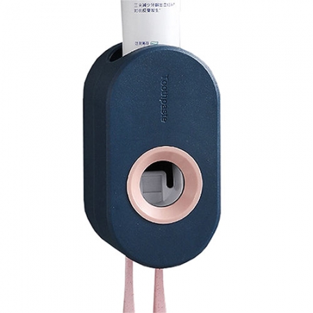 컬러 풀 치약 디스펜서 칫솔걸이 2p #2