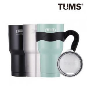 텀스 뉴 메가 진공 스텐 텀블러 900ml + 손잡이 + 기본뚜껑