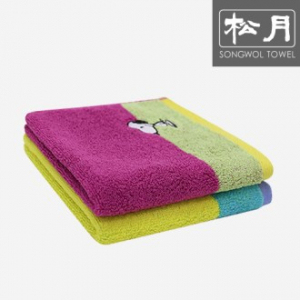 송월 스누피 컬러 36 핸드타올