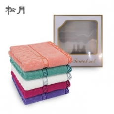 [송월타올] 베이직 에스닉 세면타올 3매입 세트