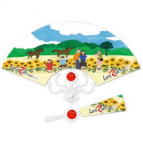 패션9쪽부채(향기/250mm)