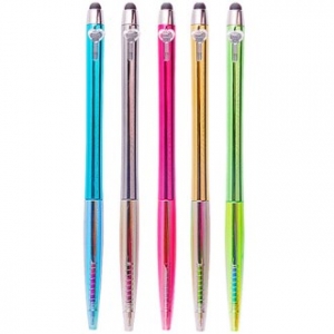 하트 버블 UV 터치 볼펜 5color