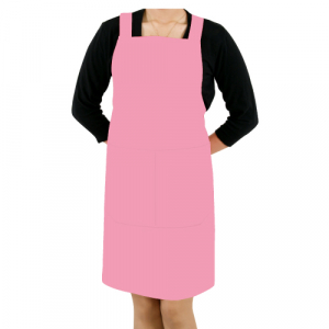 단색 앞치마- 연핑크