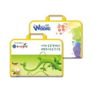 [칼라 인쇄] 지퍼 화일 (유백색)