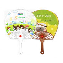 전통 왕 종이살 향기 부채