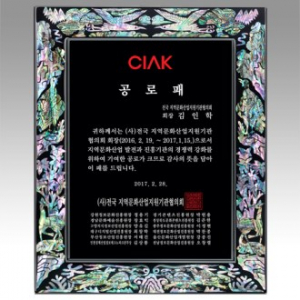 자개감사패 정년퇴직패 회사공로패 [JA06-2 십장생] WSGD