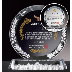 크리스탈감사패 회사공로패 [CR002] WSGD