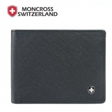 몽크로스 MSW3070BK 반지갑 사피아노 블랙