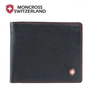 몽크로스 MSW3030BK 반지갑 오플 레드