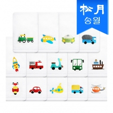 [송월타올] 교통 수단 세면 타올 s