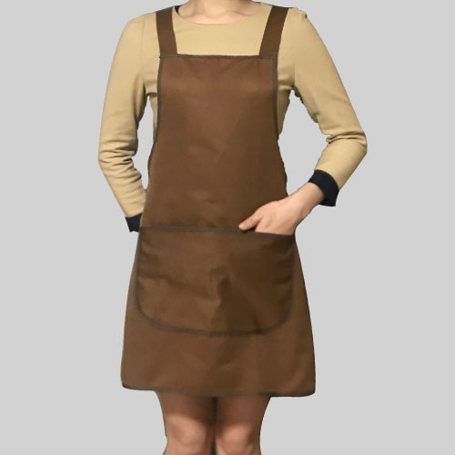갈색방수 앞치마 (생활 방수 , H형) #2