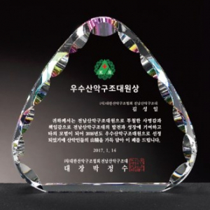 크리스탈감사패 회사공로패 [CR026] WSGD