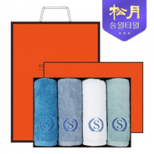 [송월타올] 향균 슈퍼 클래스 A70 170g 4P 타올세트