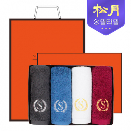[송월타올] 슈퍼 클래스 S70 4P 타올세트 #2