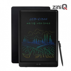 지니큐 LCD-C1200 컬러 글씨 Color 전자 노트 전자 보드 메모 패드 메모장 낙서장 드로잉 패드