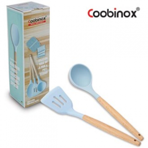 [쿠비녹스]실리콘 조리도구 2종세트(국자,뒤집게)