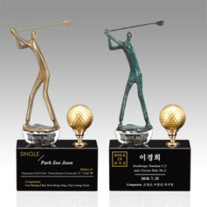 골프트로피 홀인원패 싱글 이글 [GT014-W] WSGD