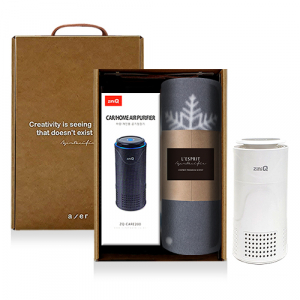 레스쁘리 고급 세트 VVV (차량용 미니 공기 청정기 + 무릎담요)