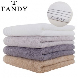 탠디 T- 21 40수 코마사 스트라이프 타올 40x80cm, 타올
