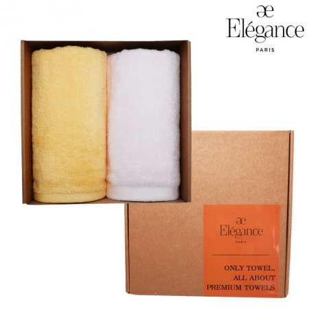 엘레강스 E-21 솔리드 호텔 150g 세면타올 2매 세트 #2