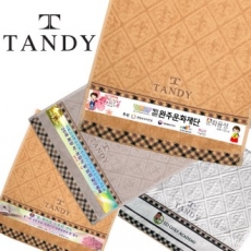 탠디 T-21 클래식 체크 칼라 전사 세면타올 40x80cm, 타올