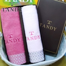 탠디 T-21 골지 세면타올 2p 세트 40x80cm, 타올