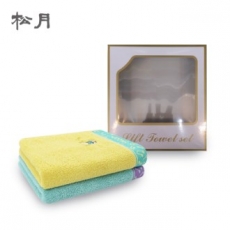 [송월타올] 스누피 뮤직 세면타올 3매입 세트 (160g)