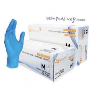 판타스틱 니트릴 장갑 (청색) 100매
