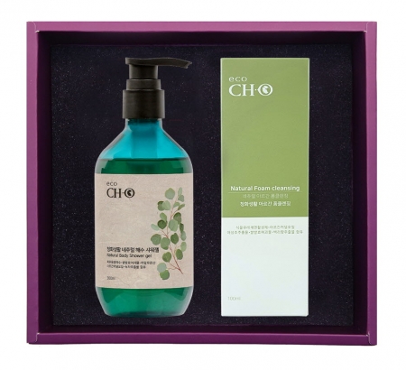 청화 해수 바디 샤워젤 + 아르간 폼클렌징 세트