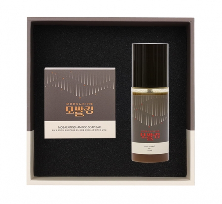 청화 고체 샴푸 비누, 헤어토닉 세트