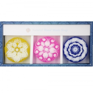 청화 아로마 비누 3구